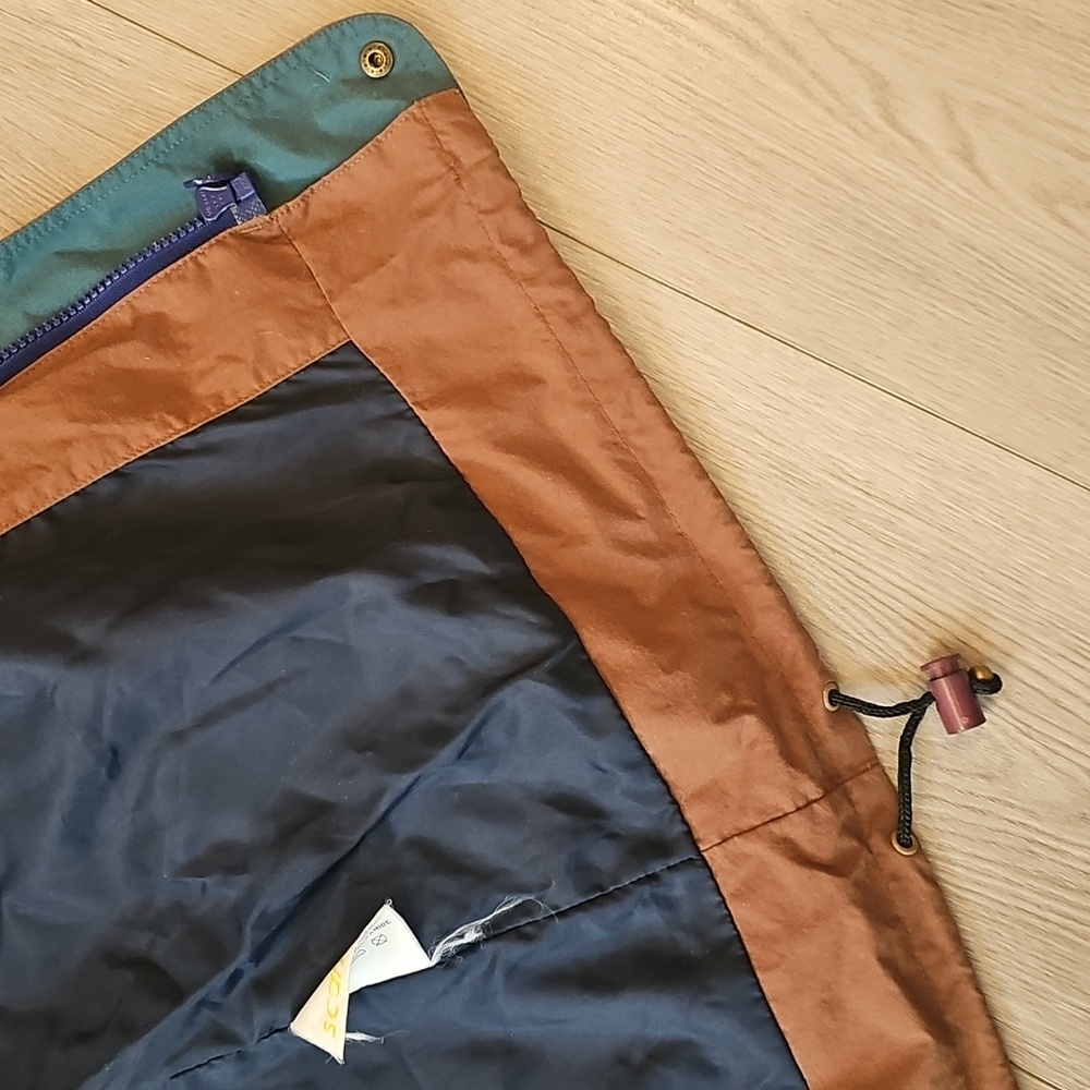 Vintage LoMer Lightweight Hooded Outdoor Water Resistant Jacket Scantex Coating - Picture 12 of 16